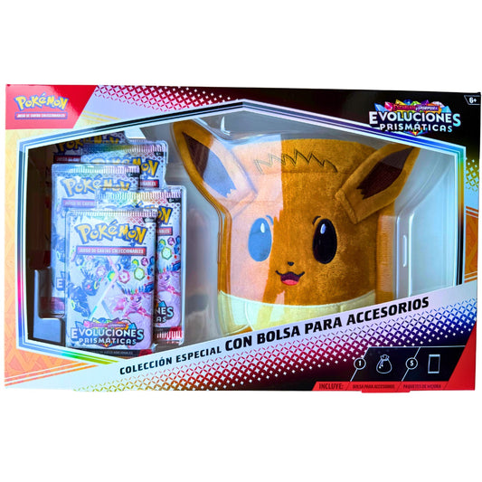 Spanish Prismatic Evolutions Pouch Collection