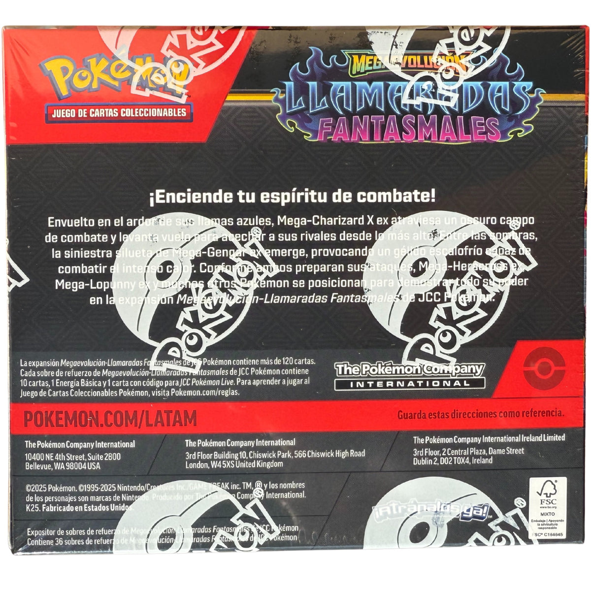 Spanish - Llamaradas Fantasmales (Phantasmal Flames) - Booster Box
