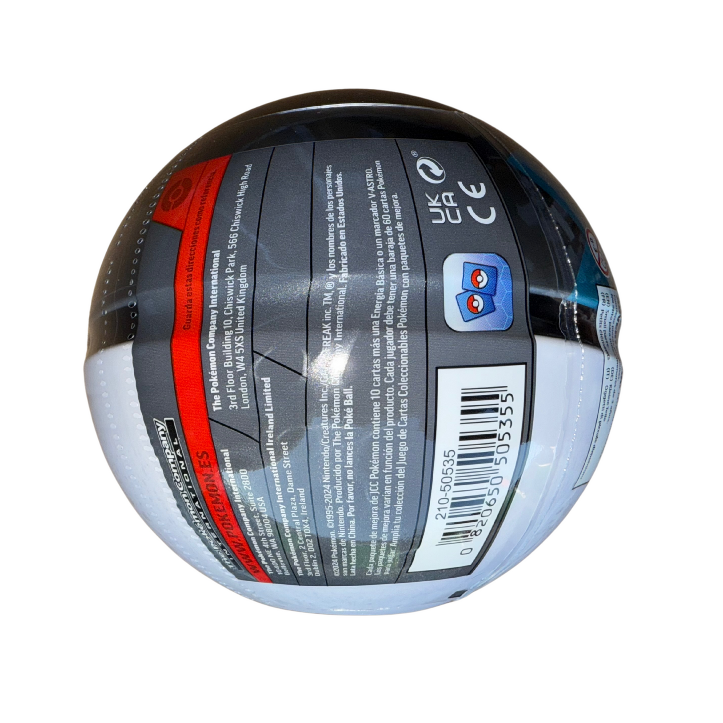 Spanish - Pokeball Tin Case 2024 (6 tins)