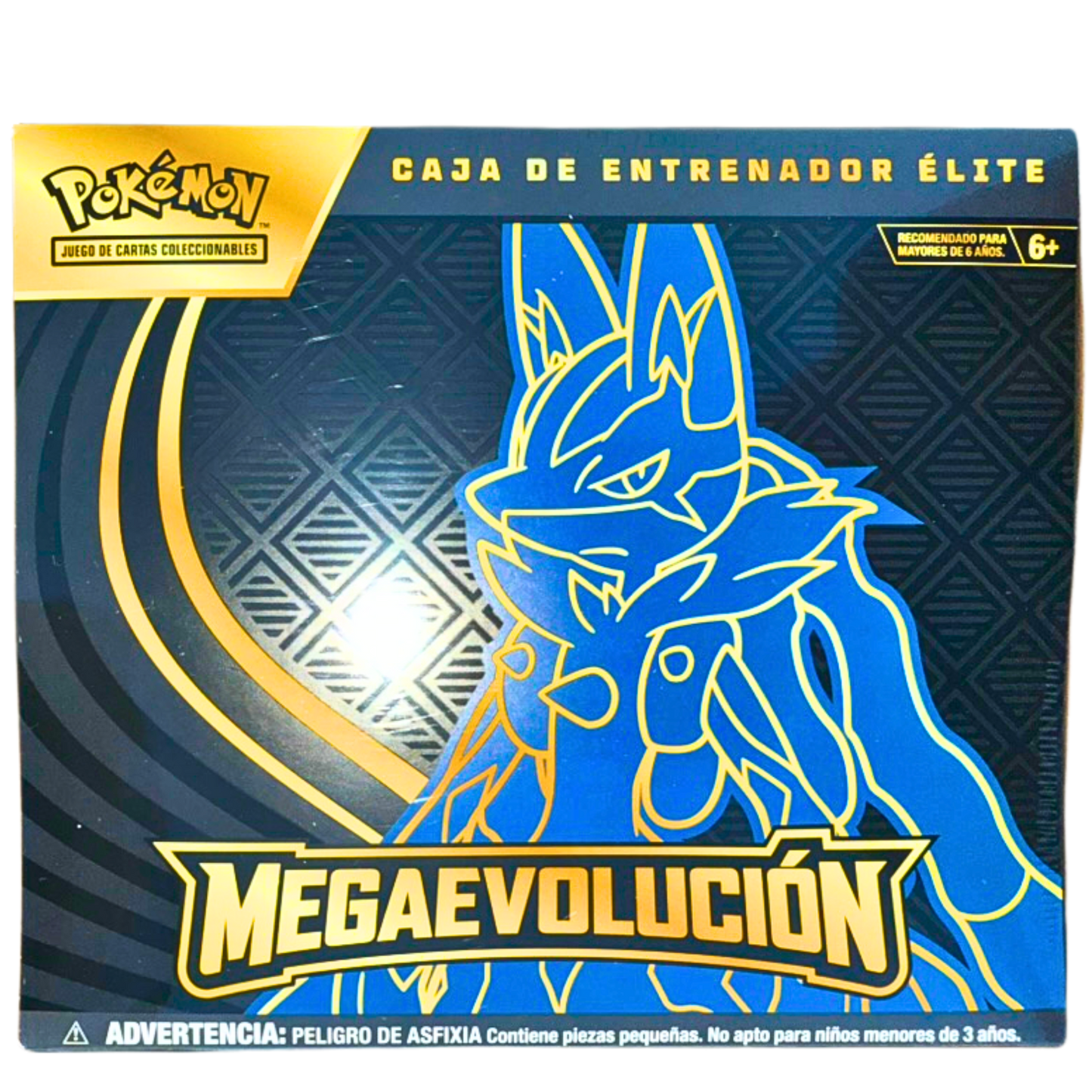 Spanish - Mega Evolucion (Mega Evolution) - Elite Trainer Box (Mega Lucario)