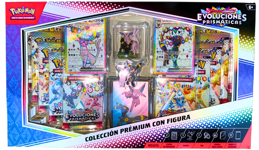 Spanish - Evoluciones Prismaticas (Prismatic Evolutions) - Premium Figure Collection