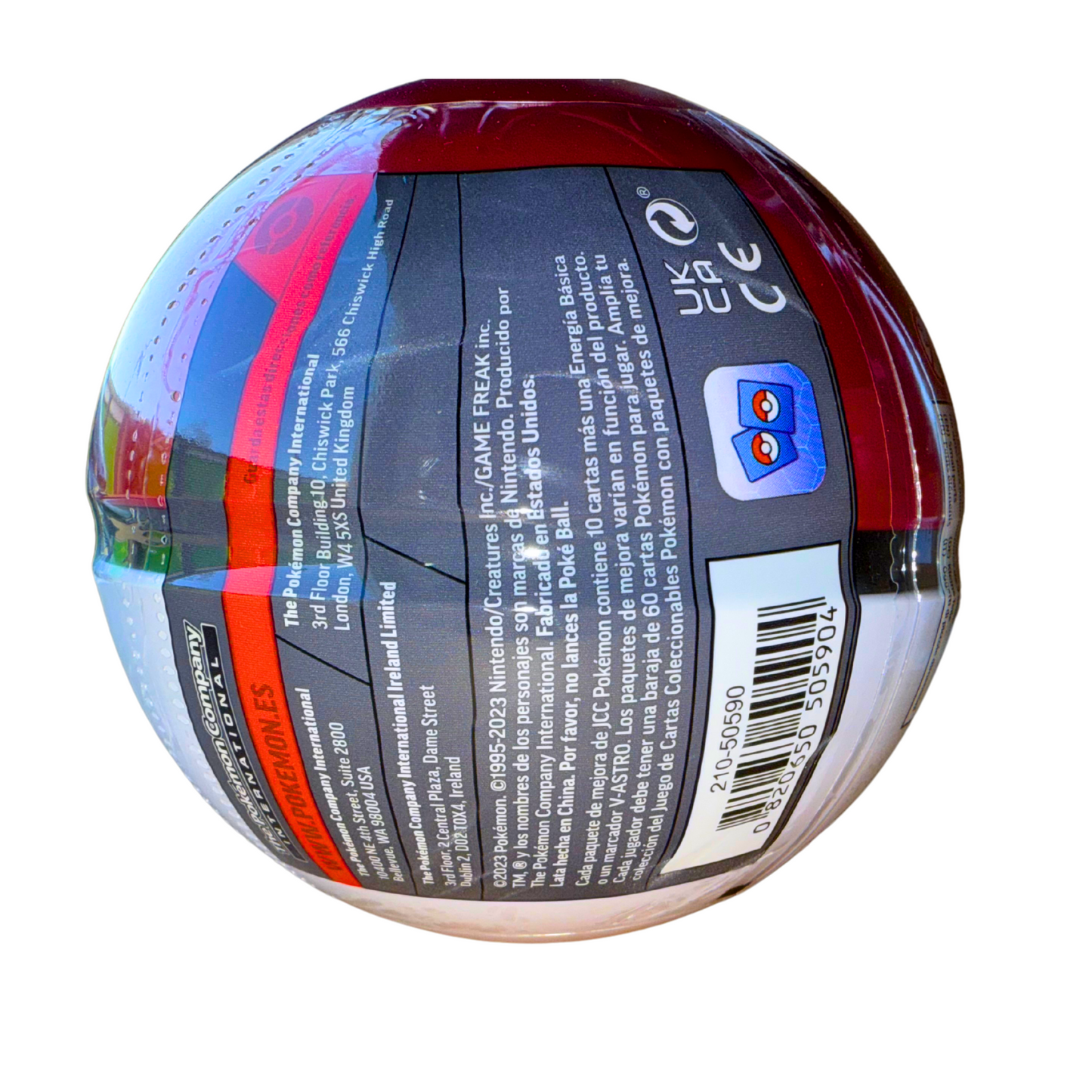 Spanish - Best of 2021 Pokeball Tin Case (6 tins)
