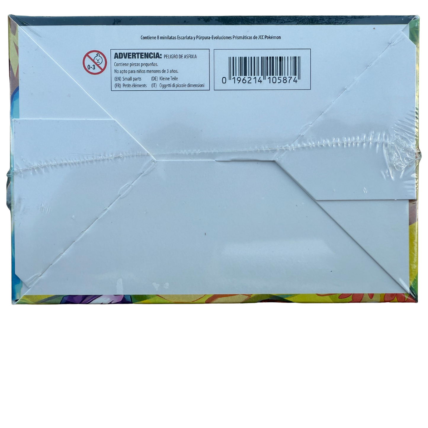Pokemon TCG Spanish - Evoluciones Prismaticas (Prismatic Evolutions) Mini Tin Display