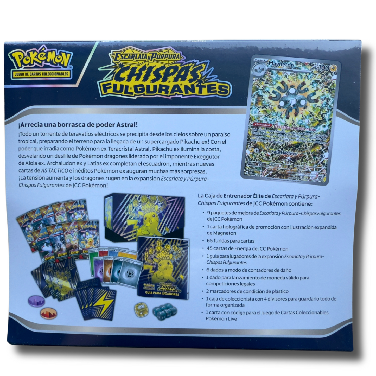 Spanish - Chispas Fulgurantes (Surging Sparks) Elite Trainer Box