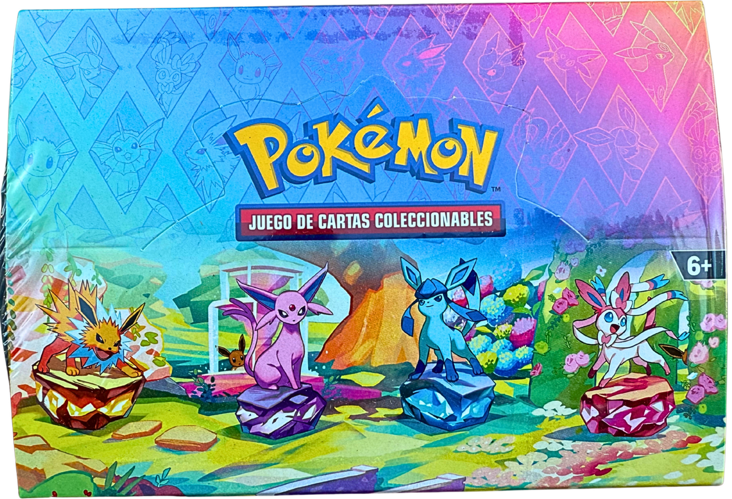 Pokemon TCG Spanish - Evoluciones Prismaticas (Prismatic Evolutions) Mini Tin Display