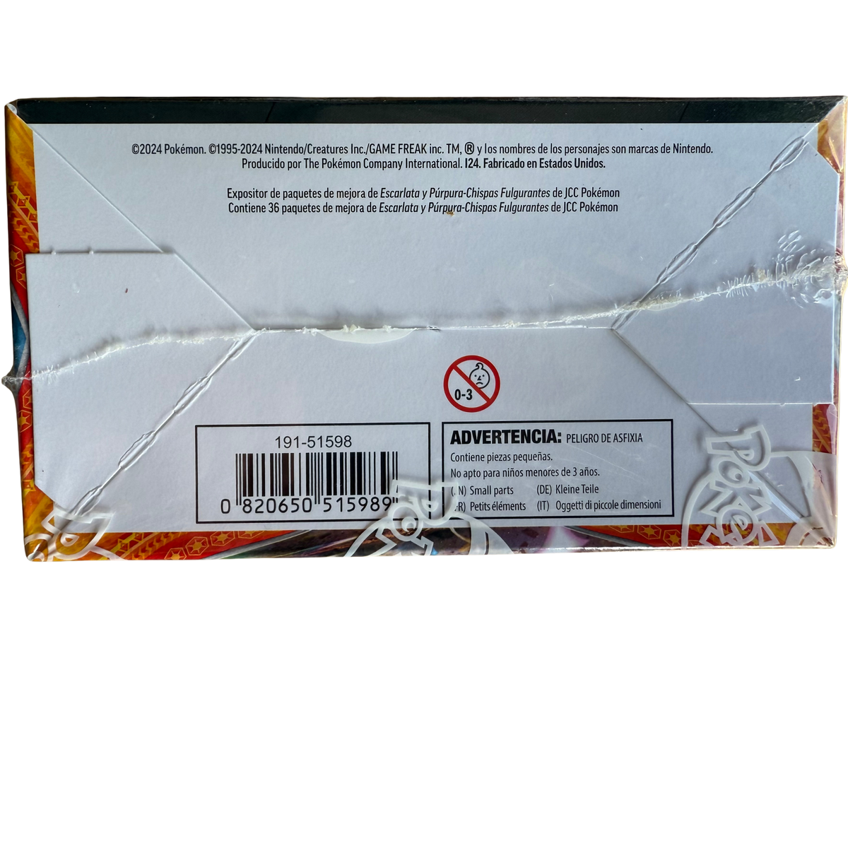 Spanish - Chispas Fulgurantes (Surging Sparks) Booster Box