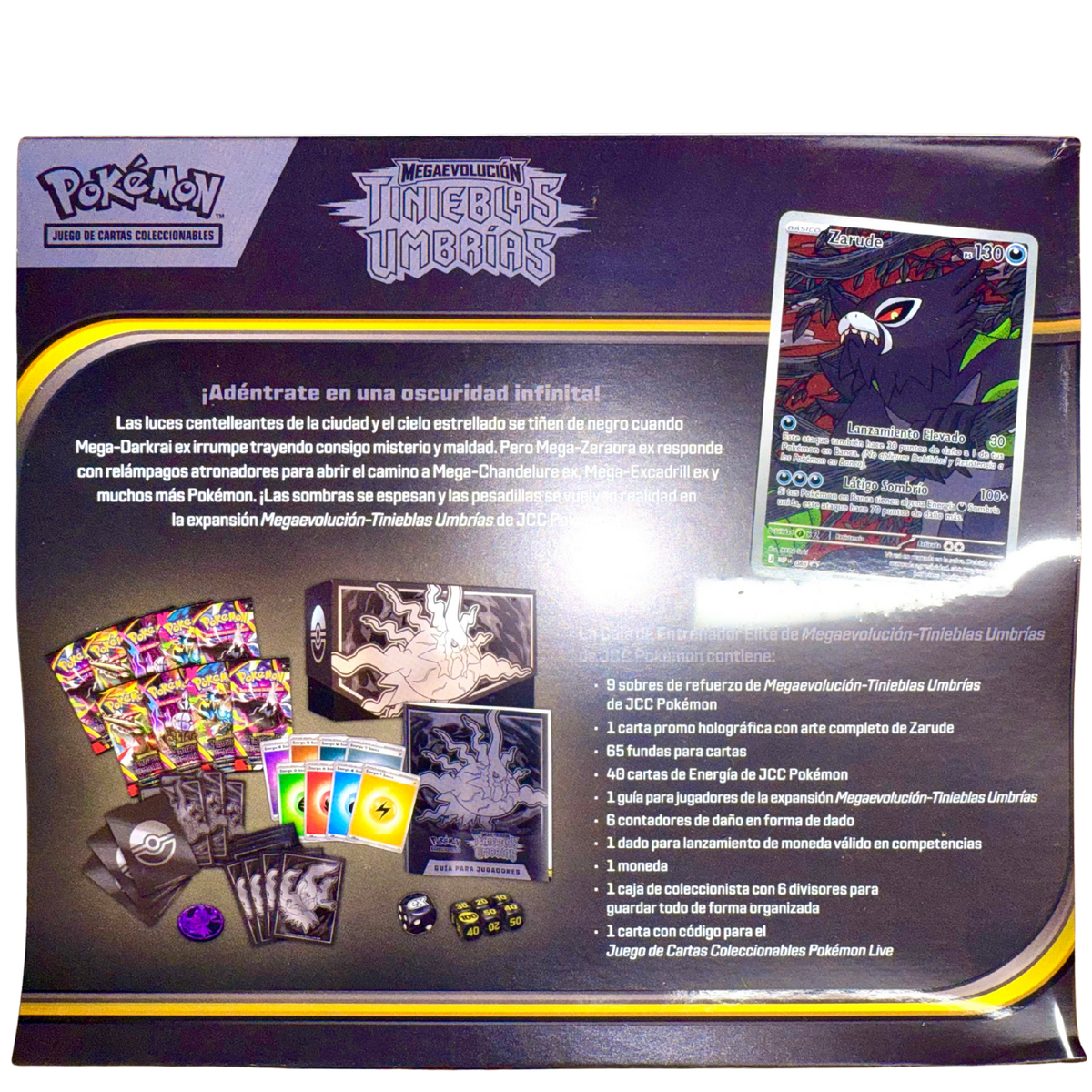 Spanish - Tinieblas Umbrias (Pitch Black) Elite Trainer Box