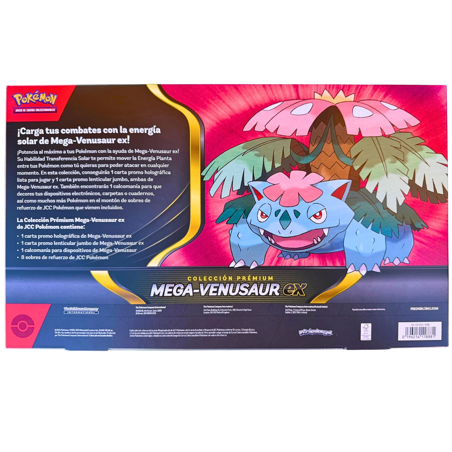 Spanish - Coleccion Premium Mega Venusaur Ex