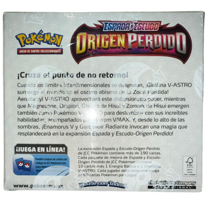 spanish pokemon booster box Spanish Lost Origing Booster Box – Tōku Collectibles