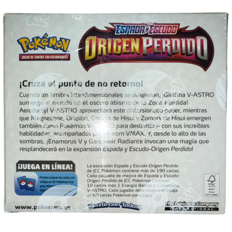 Spanish - Origen Perdido (Lost Origing) Booster Box