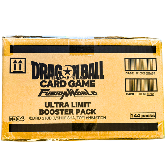 dragon ball super tcg fusion world ultra limit booster box Set 4 Dragon Ball Super TCG Fusion