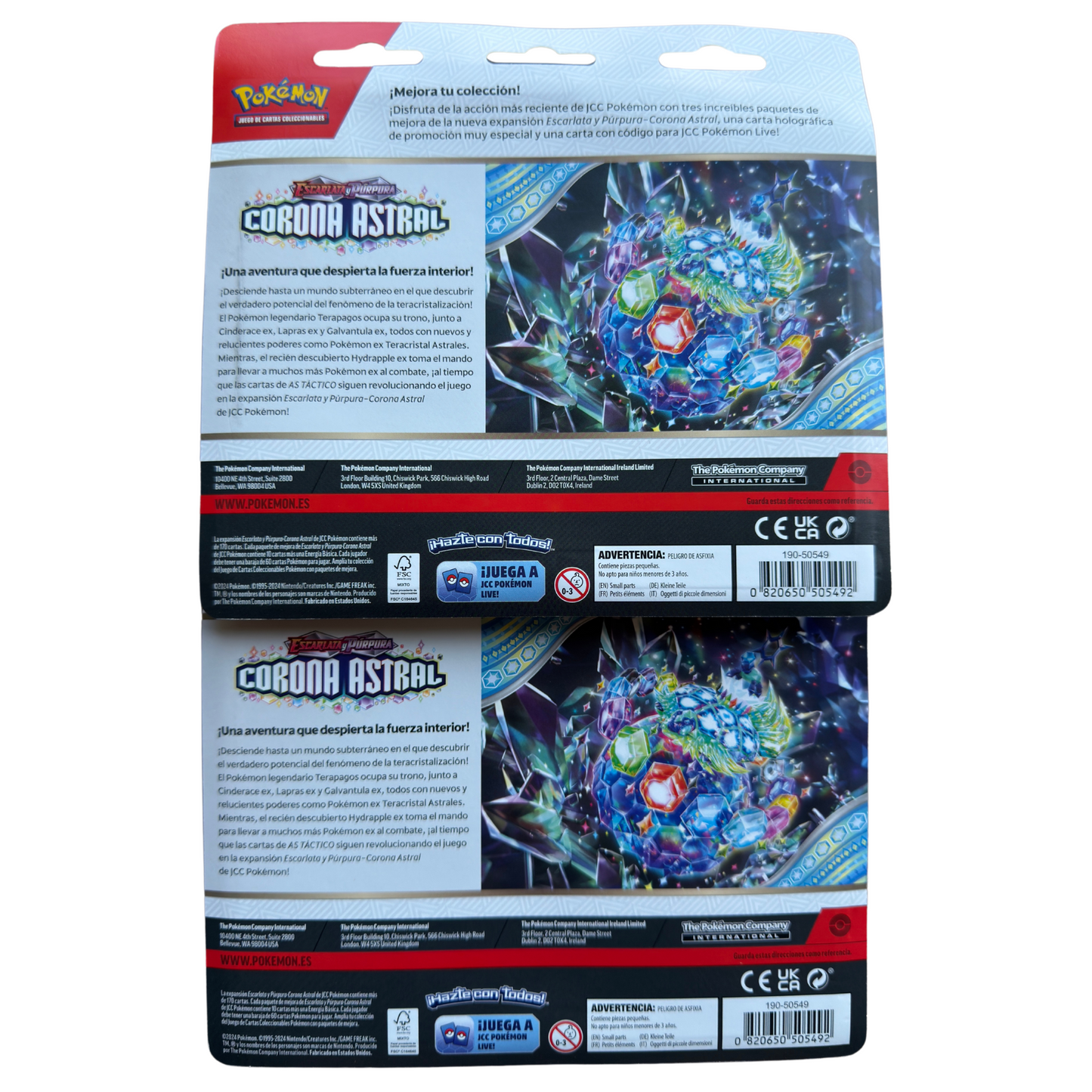 Spanish - Corona Astral (Stellar Crown) 3 pack blister - 2 pcs set