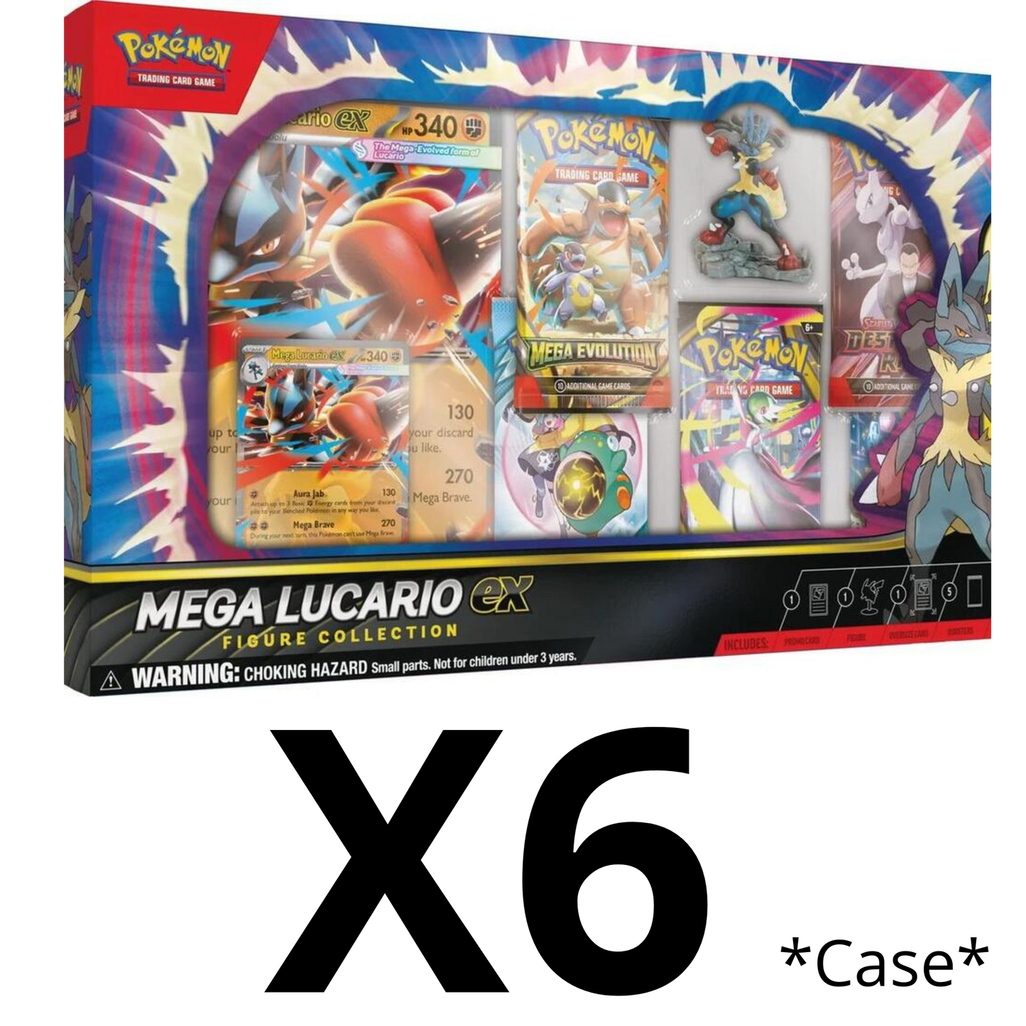 Mega Lucario ex Premium Figure Collection Case