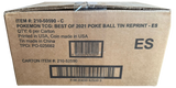 Spanish - Best of 2021 Pokeball Tin Case (6 tins)