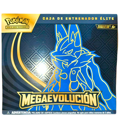 Spanish - Mega Evolucion (Mega Evolution) - Elite Trainer Box (Mega Lucario)