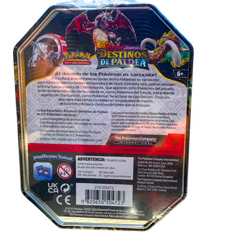 Spanish - Destinos de Paldea (Paldean Fates) Tin Set