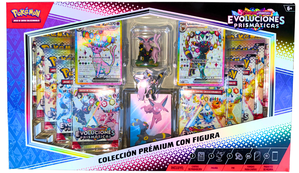 Spanish - Evoluciones Prismaticas (Prismatic Evolutions) - Premium Figure Collection