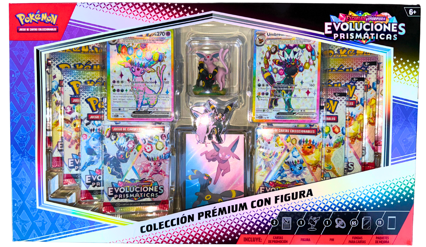 Spanish - Evoluciones Prismaticas (Prismatic Evolutions) - Premium Figure Collection
