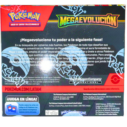Spanish - Mega Evolucion (Mega Evolution) - Enhanced Booster Box Tku Collectibles Spanish - Mega Evolucion (Mega Evolution) - Enhanced Booster Box Tku Collectibles
