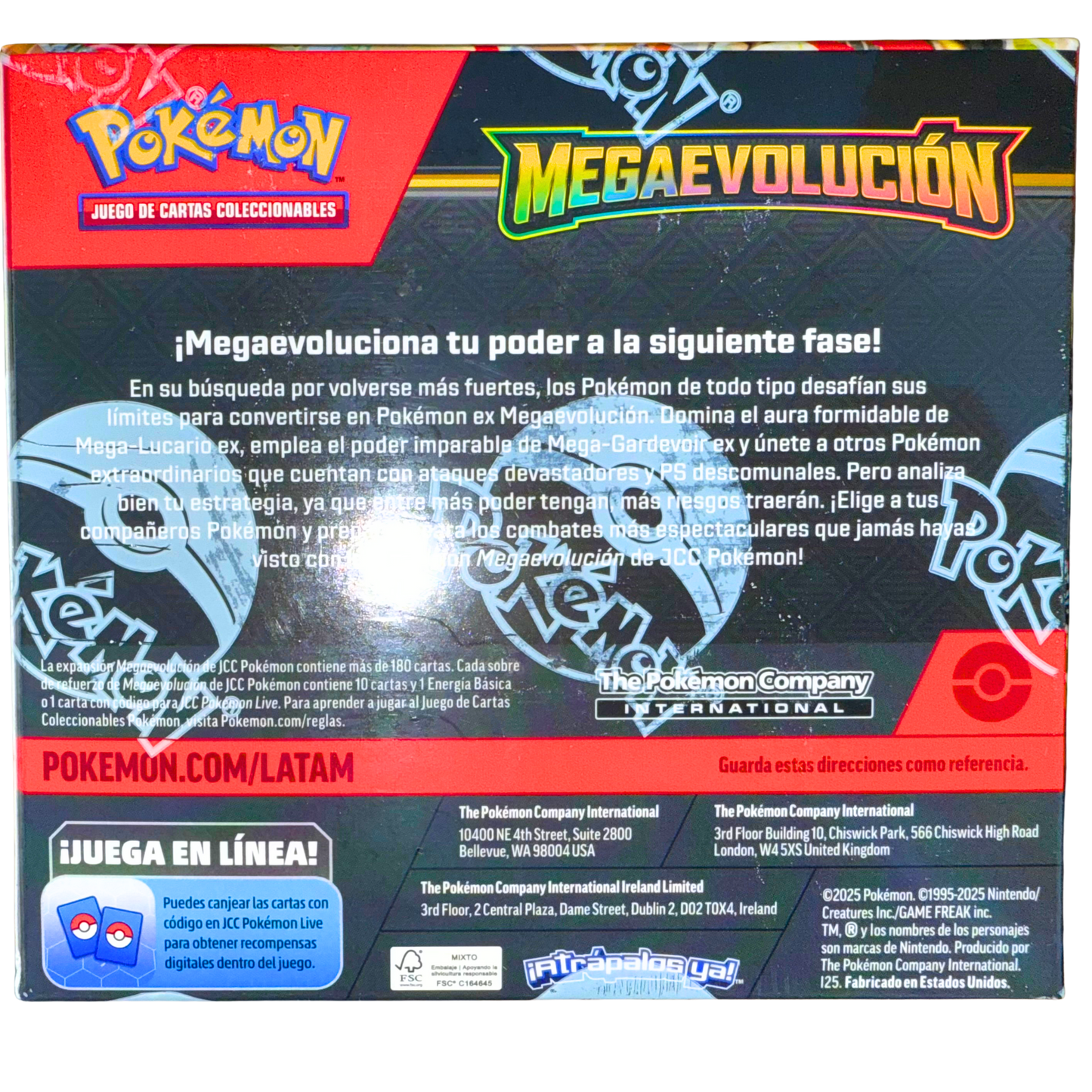 Spanish - Mega Evolucion (Mega Evolution) - Enhanced Booster Box
