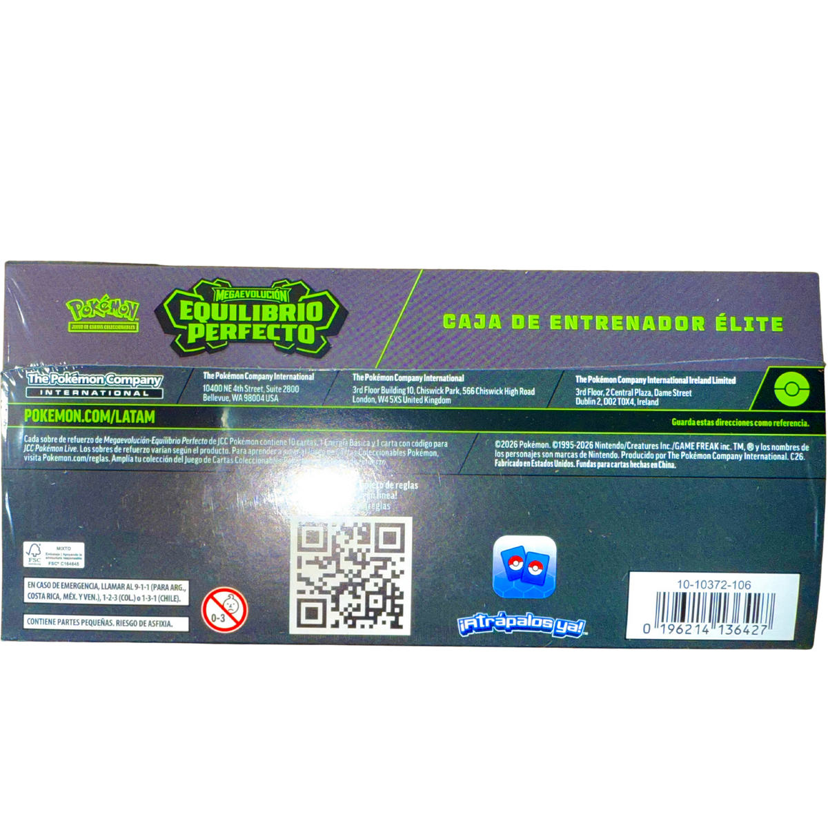 Spanish - Equilibrio Perfecto (Perfect Order) Elite Trainer Box