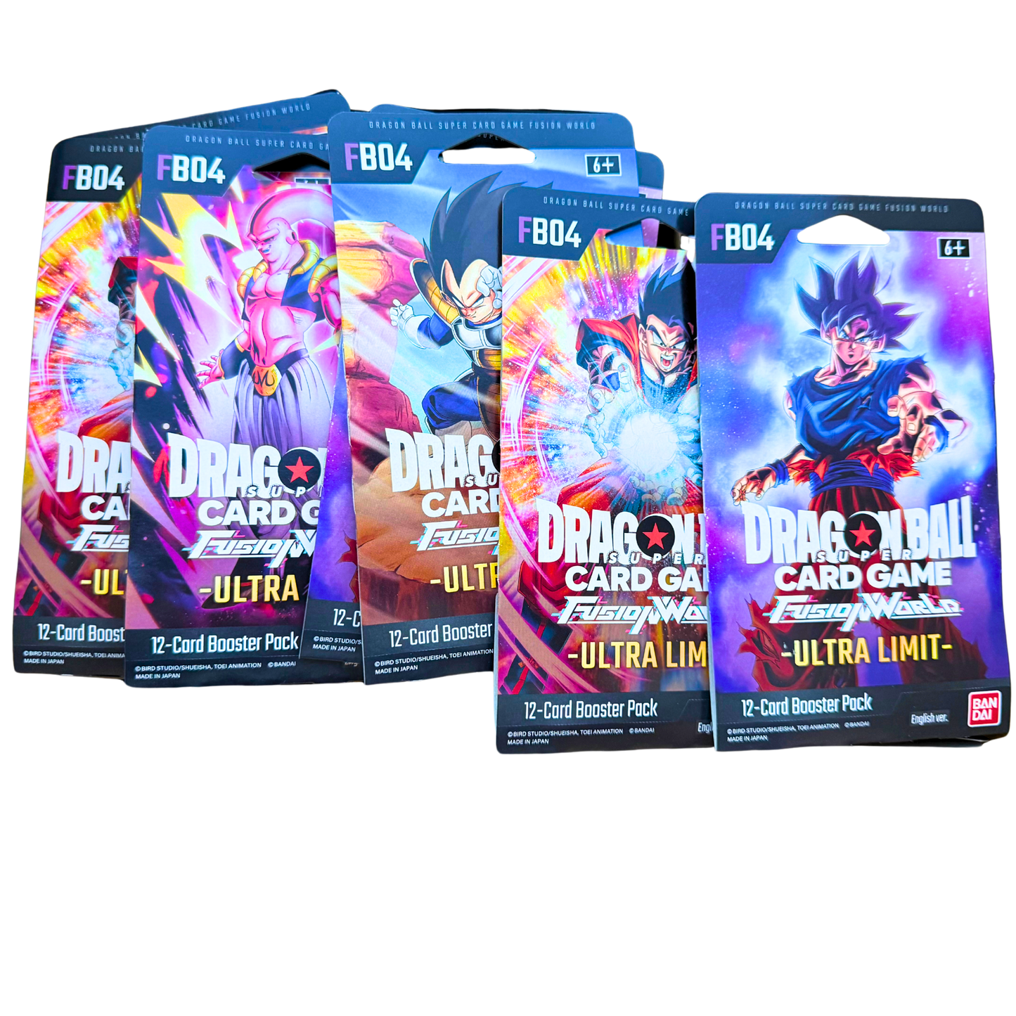 Dragon Ball Super - Ultra Limit sleeved booster x6