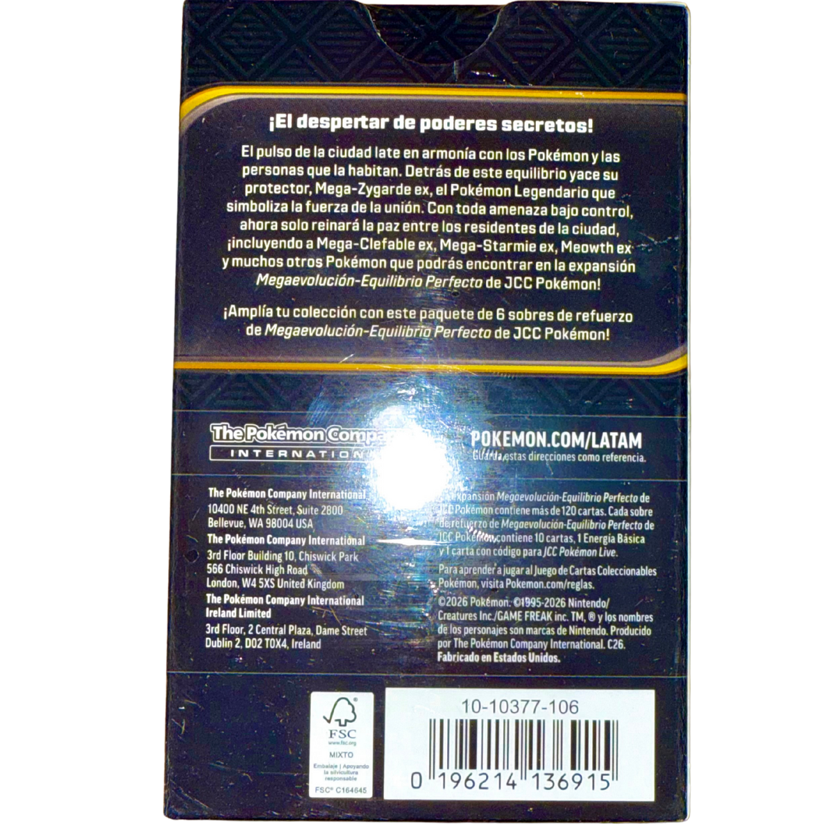Spanish - Equilibrio Perfecto (Perfect Order) Booster Bundle