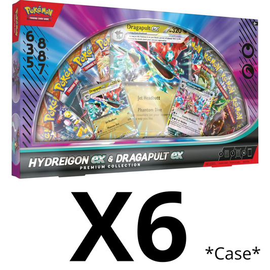 Hydreigon ex & Dragapult ex Premium Collection Case