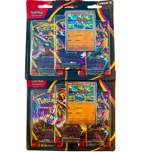 Spanish - x2 Tinieblas Umbrias (Pitch Black) 3 pack Blisters