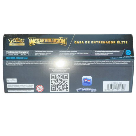 Spanish - Mega Evolucion (Mega Evolution) - Elite Trainer Box (Mega Lucario)