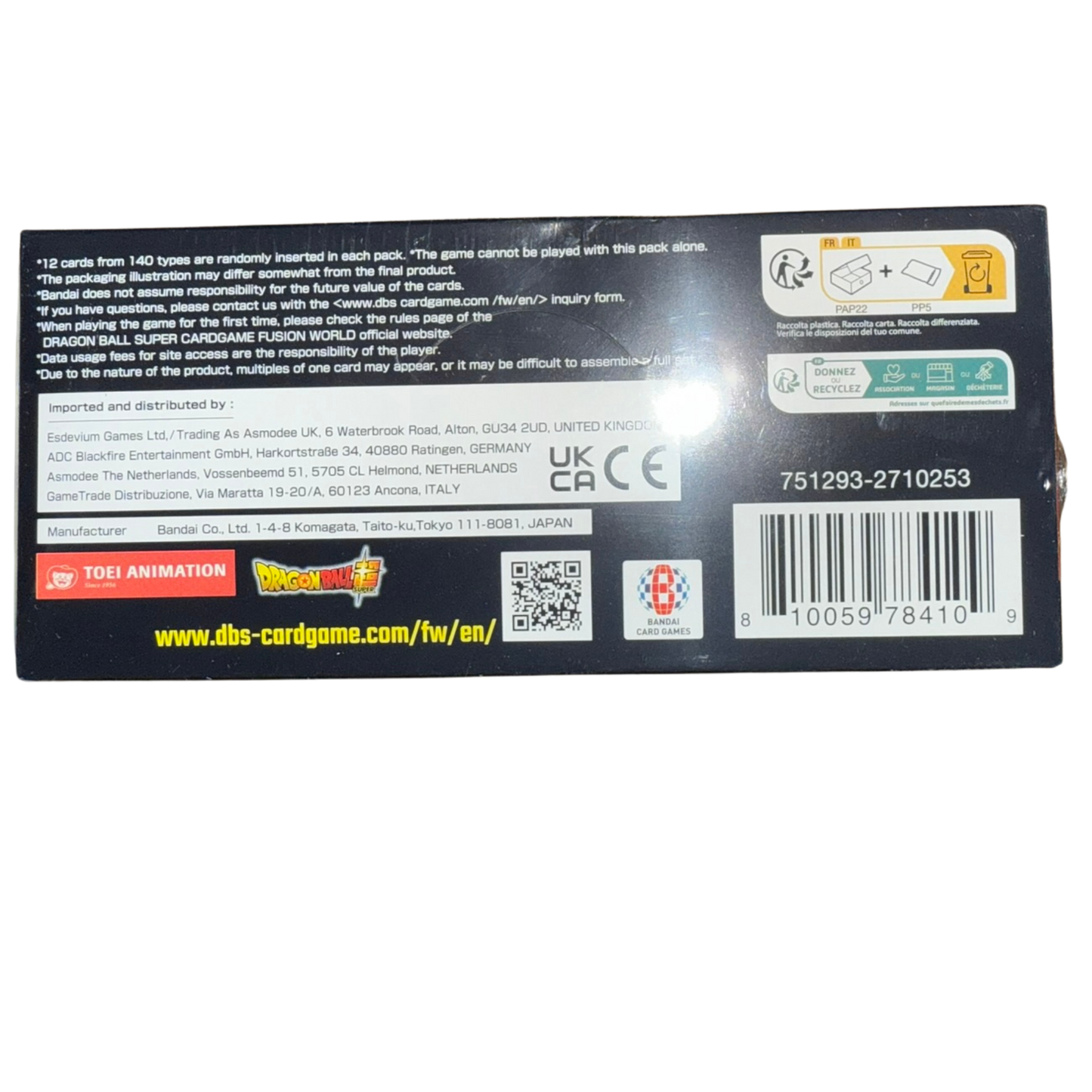 Dragon Ball Fusion World - Awakened Pulse Booster Box