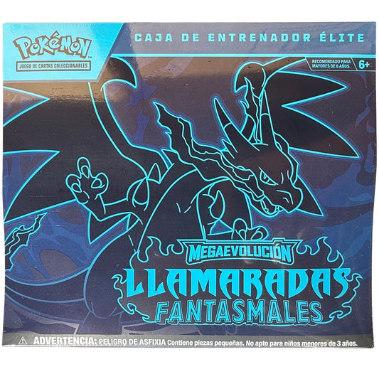 Spanish - Llamaradas Fantasmales (Phantasmal Flames) - Elite Trainer Box