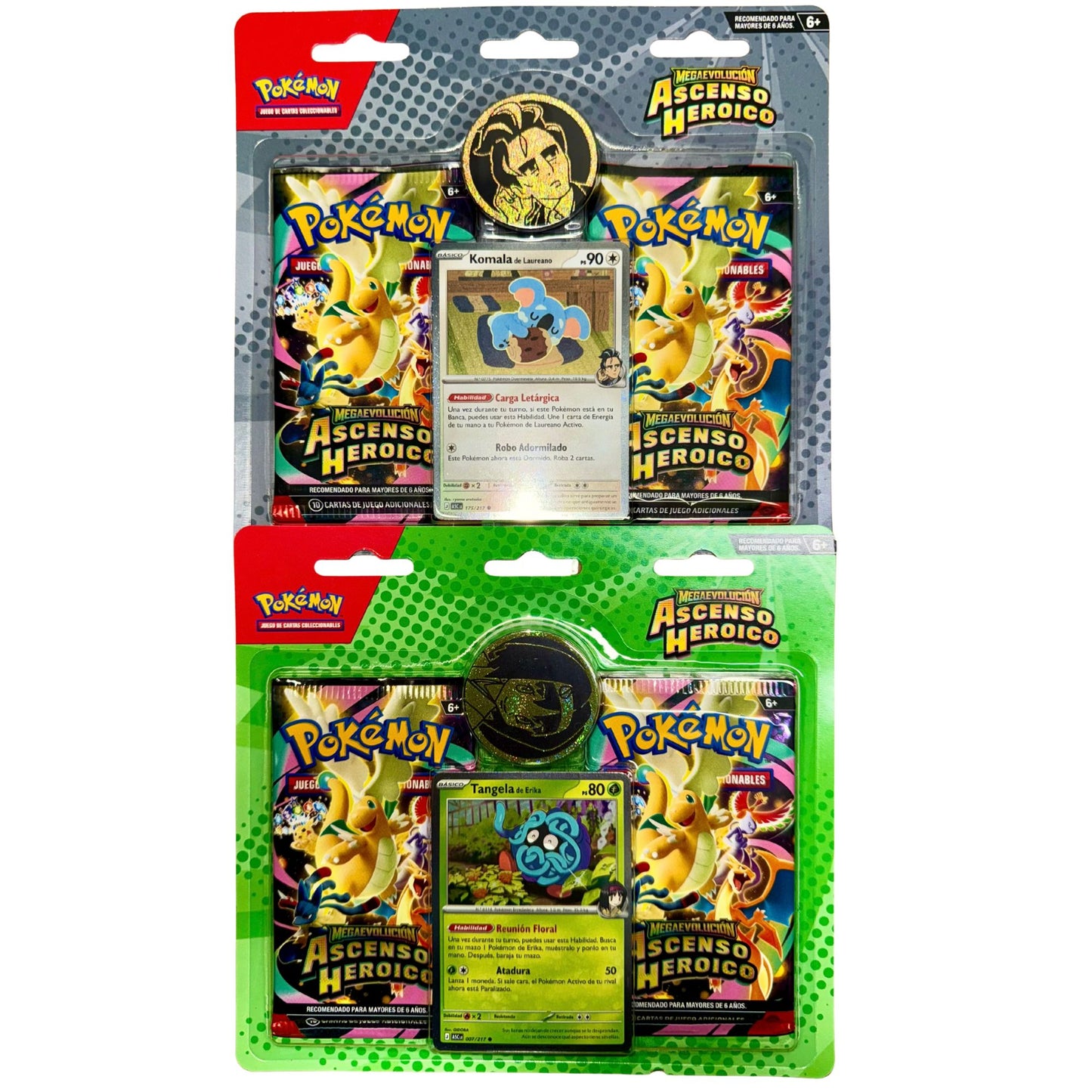 Spanish - Ascenso Heroico (Ascended Heroes) Erika Larry Collection Set