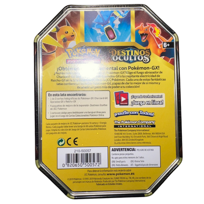 Spanish - Destino Ocultos (Hidden Fates) Tin Set