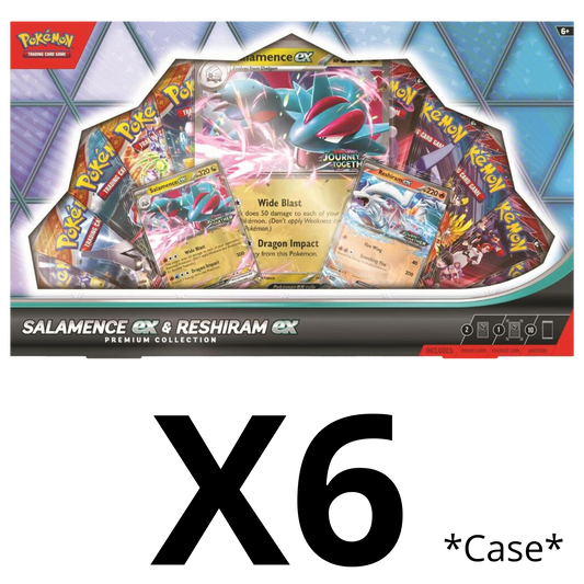 Salamence ex & Reshiram ex Premium Collection Case
