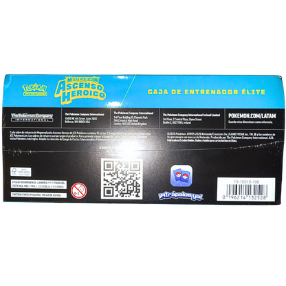 Spanish - Ascenso Heroico (Ascended Heroes) Elite Trainer Box