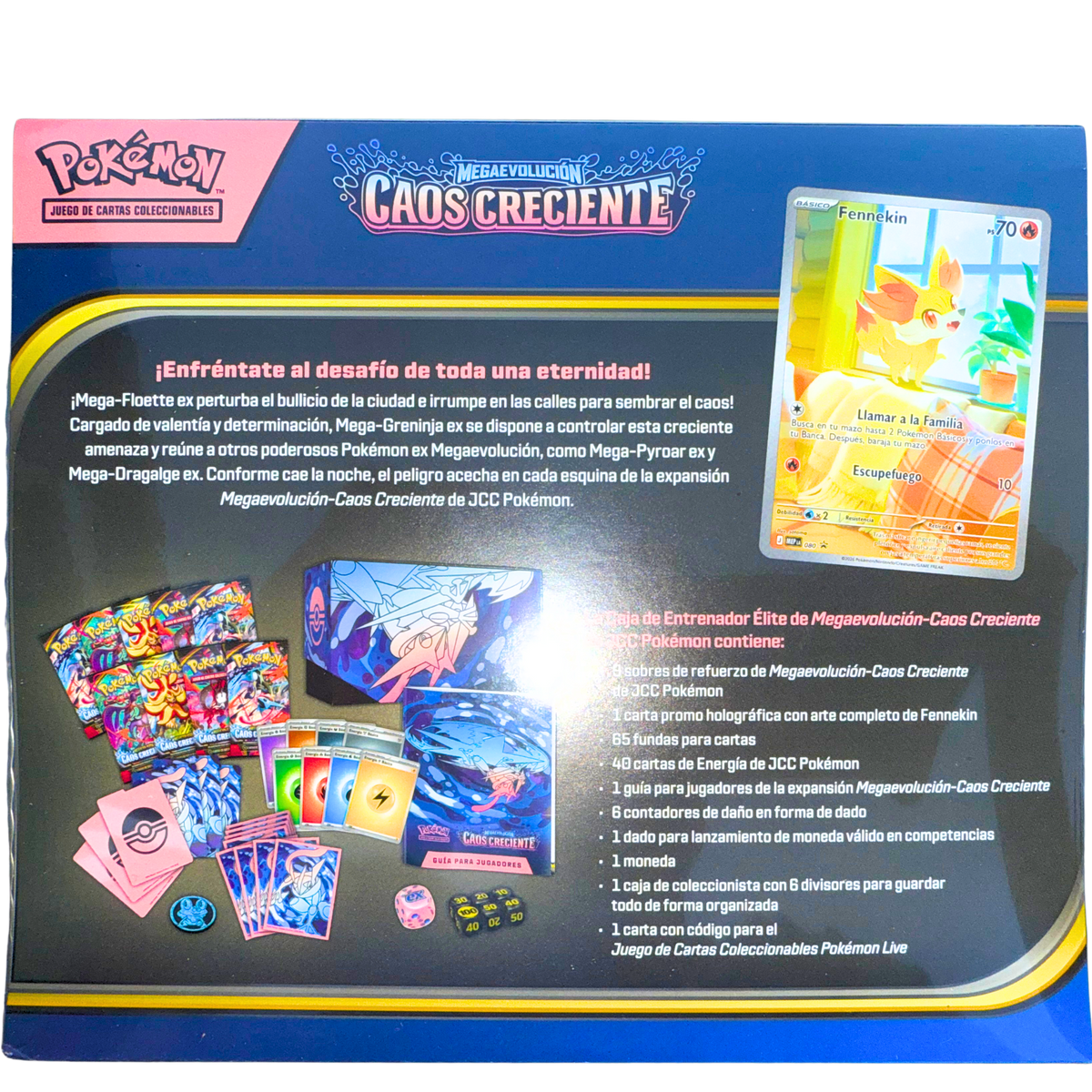 Spanish - Caos Creciente (Chaos Rising) Elite Trainer Box