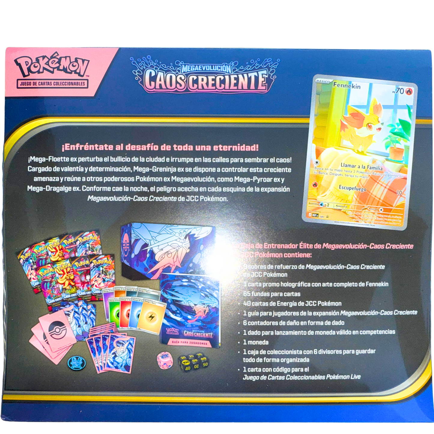 Spanish - Caos Creciente (Chaos Rising) Elite Trainer Box