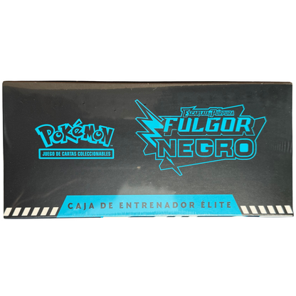 Pokemon TCG Spanish - Fulgor Negro (Black Bolt) Elite Trainer box