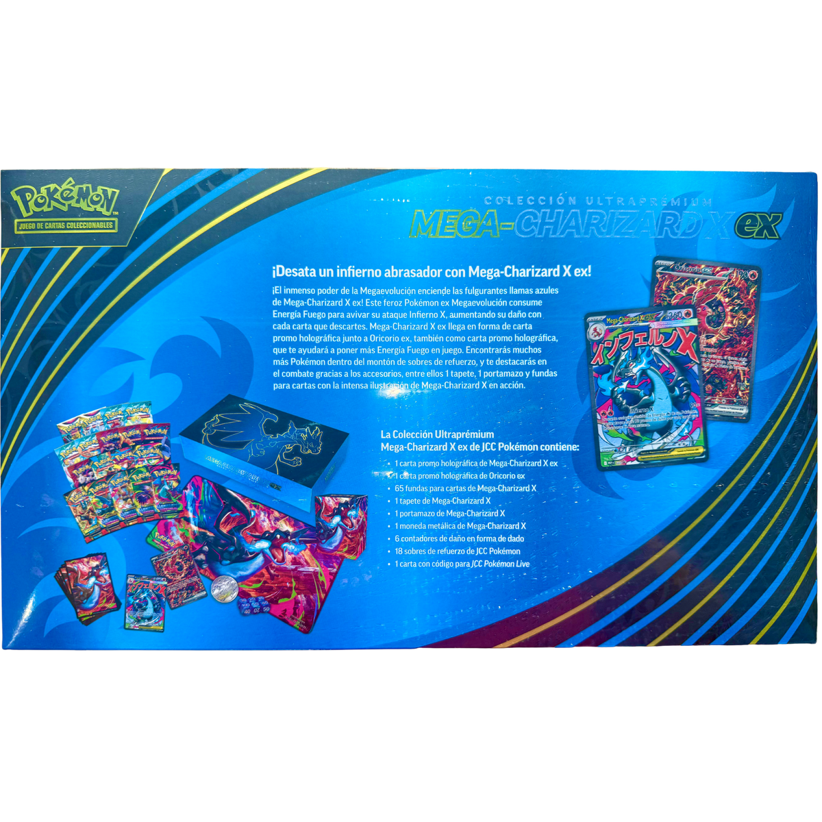 Spanish - Mega Charizard X ex Ultra Premium Collection