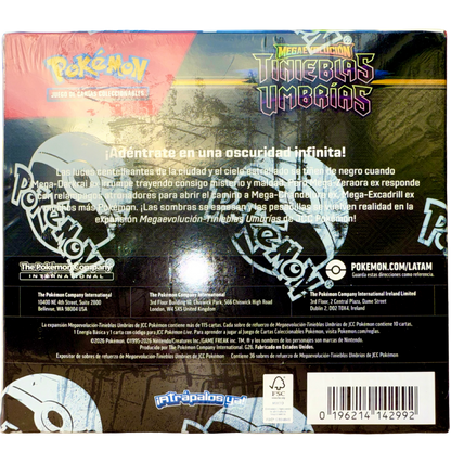 Spanish - Tinieblas Umbrias (Pitch Black) Booster Box