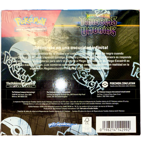 Spanish - Tinieblas Umbrias (Pitch Black) Booster Box