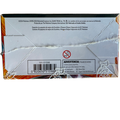 Spanish - Chispas Fulgurantes (Surging Sparks) Booster Box