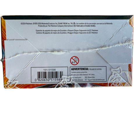 Spanish - Chispas Fulgurantes (Surging Sparks) Booster Box