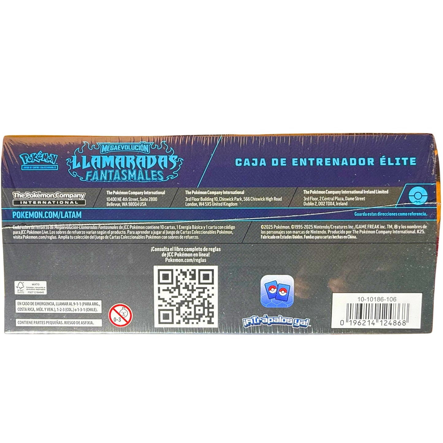 Spanish - Llamaradas Fantasmales (Phantasmal Flames) - Elite Trainer Box