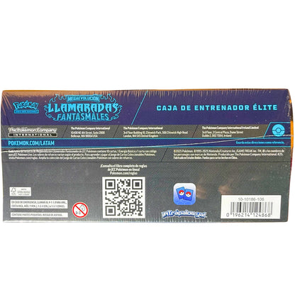 Spanish - Llamaradas Fantasmales (Phantasmal Flames) - Elite Trainer Box