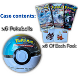 Spanish - Pokeball Tin Case 2024 (6 tins)