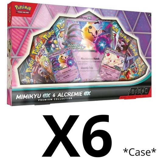 Mimikyu ex & Alcremie ex Premium Collection Case