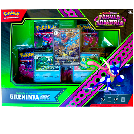 Spanish - Special Illustration Collection Greninja - Fabula Sombria (Shrouded Fabled)