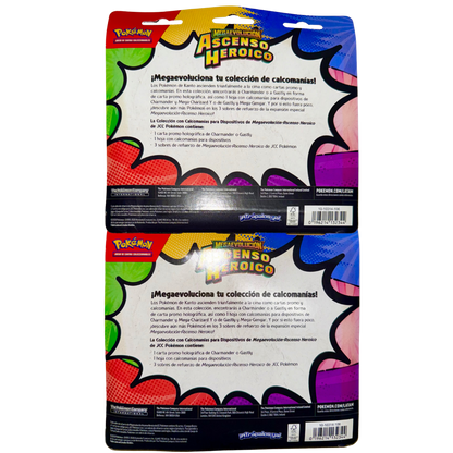 Spanish - Ascenso Heroico (Ascended Heroes) Sticker Collection Set